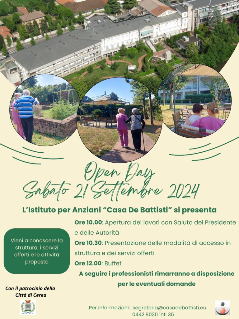 OPEN DAY SABATO 21-09-2024