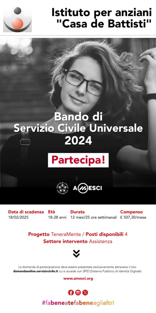 Bando di Servizio Civile Universale 2024